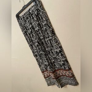 New Direction~NWT~Bohemian~Rayon Gauze~Elastic Waist~Free-Flowing~Pant~Size PM